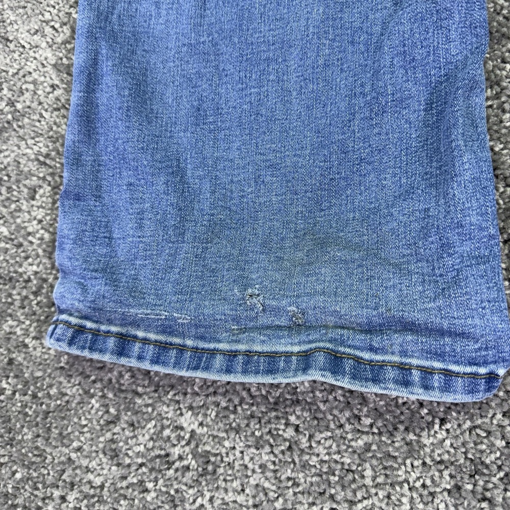 Lee Jeans Womens 20 Blue Shape Illusions Bootcut Stretch Denim Medium Wash - Picture 8 of 8